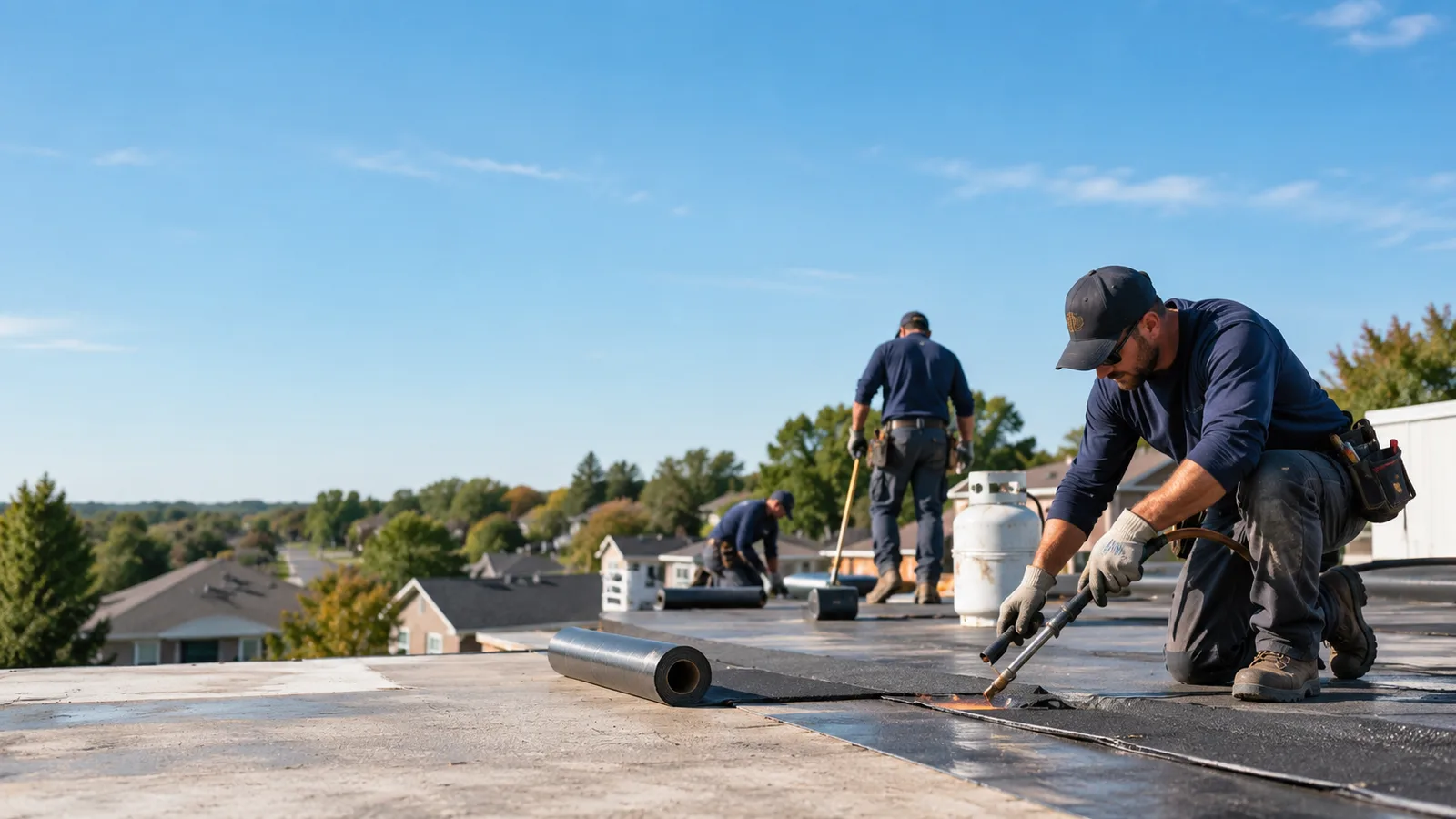 Flat Roof Leak Repair providers in Dunmor, KY